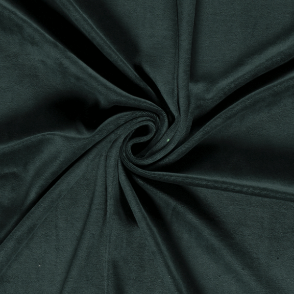 VELOUR MÖRK BUTELJGRÖN FG. 5031
