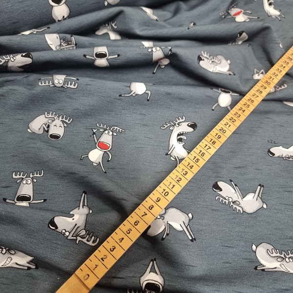 Jogging Rudolf lever livet! gråblå fg 44