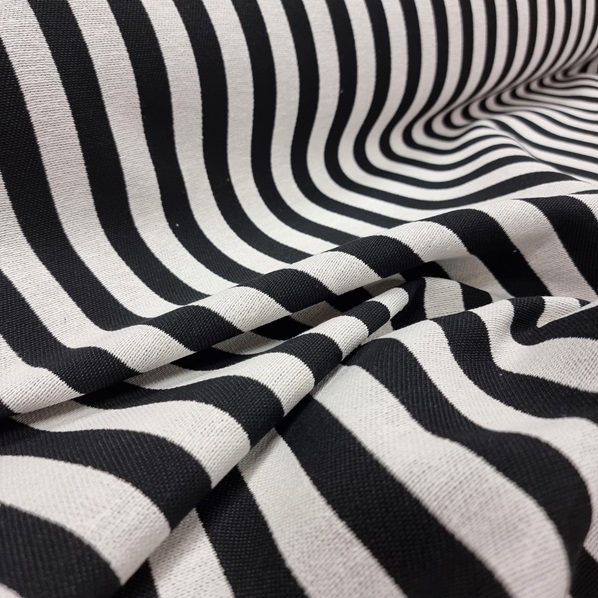 GOBELÄNG GALA STRIPE SVART/VIT