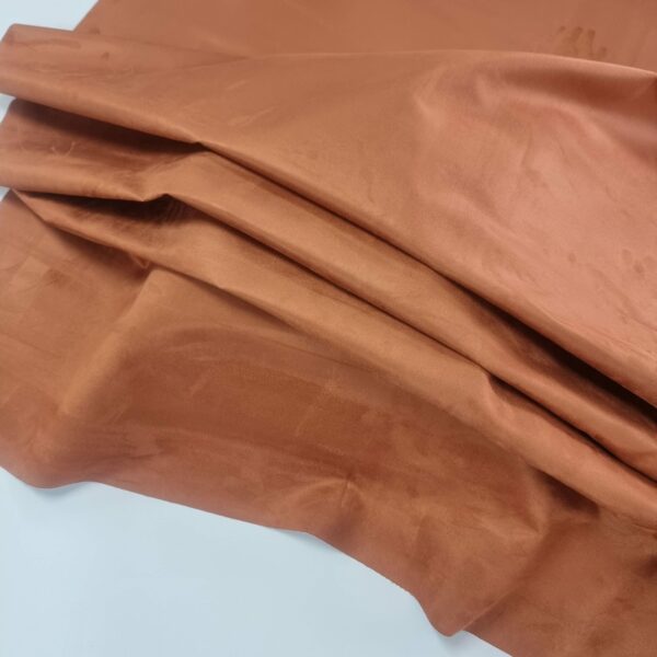 Fuskskinn Alcantara Mississippi cognac fg 14