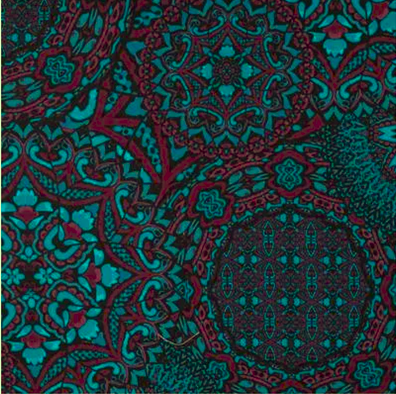 VISKOSTWILL MANDALA TURKOS/PLOMMON FG 944