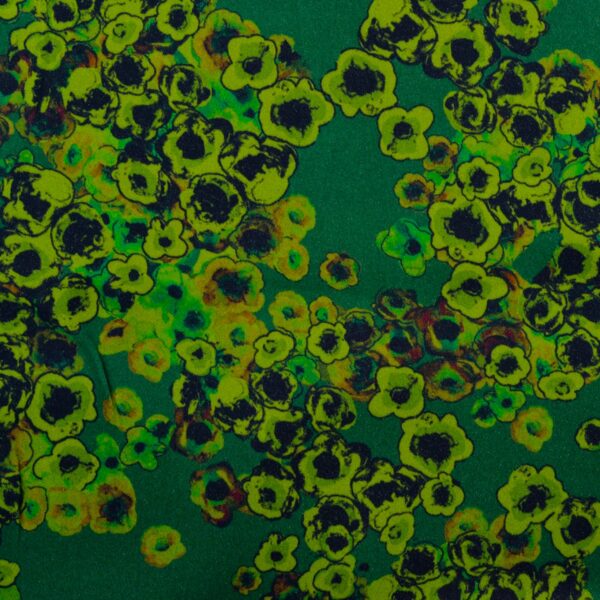 VISKOSSATIN LYXA MIG MUCHO GRÖN/BRUN FG 3