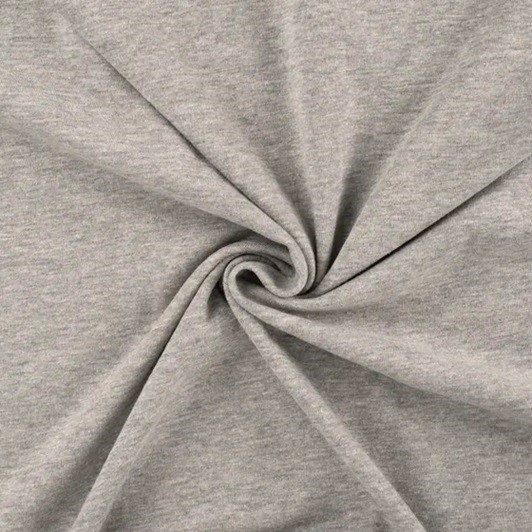 SINGEL JERSEY GRÅMELANGE FG 651