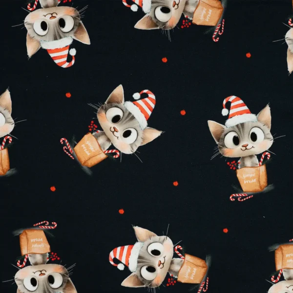 Jogging Busiga julkatter marinblå fg 980