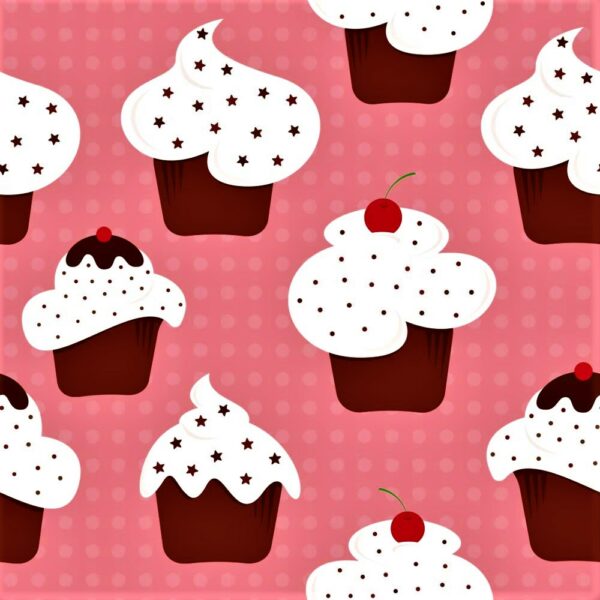 TRIKÅ GRÄDDMUFFINS ROSA FG 4