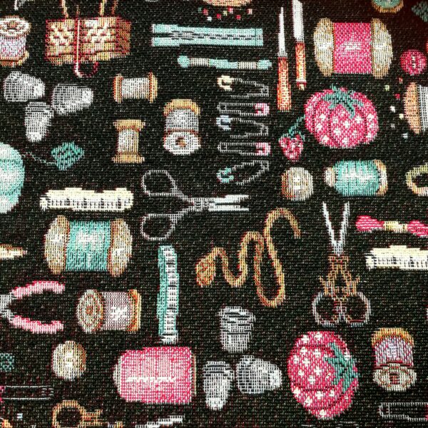 GOBELÄNG I MITT SYSKRIN HAR JAG... SVART FG EDEN