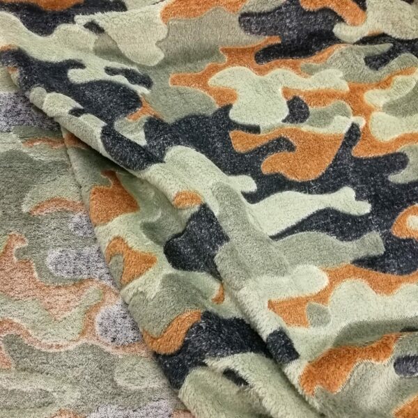 Fleece Camo grön fg 227