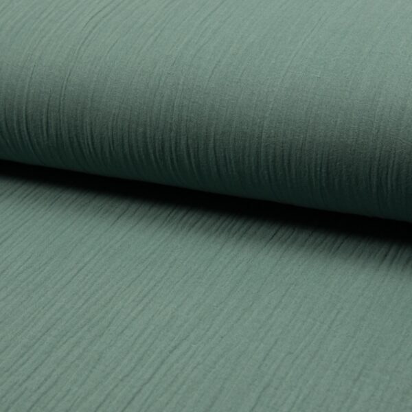 MUSLIN MÖRK DIMGRÖN FG 22