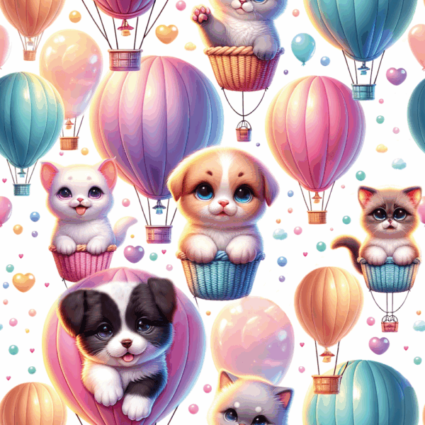 TRIKÅ EKO LUFTBALLONGER MED DJUR