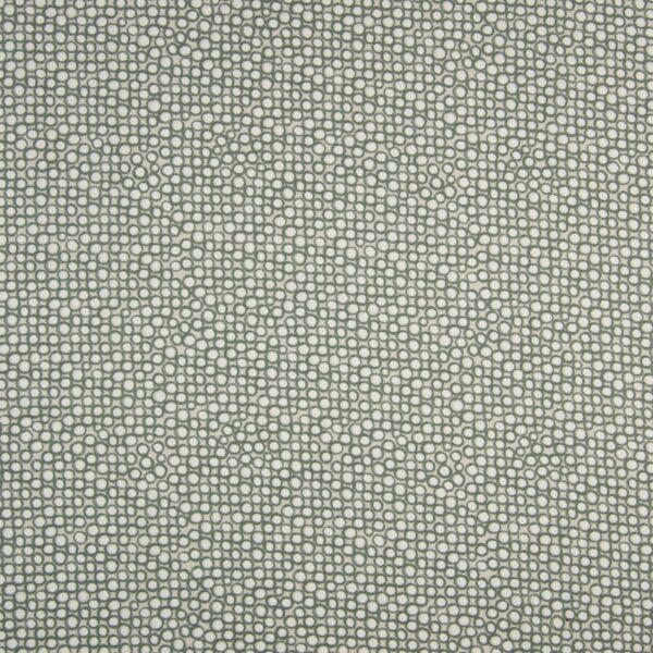 BOMULLSTYG CIRKLAR...PRICKAR DIMMGRÖN/BEIGE/OFF WHITE FG 023