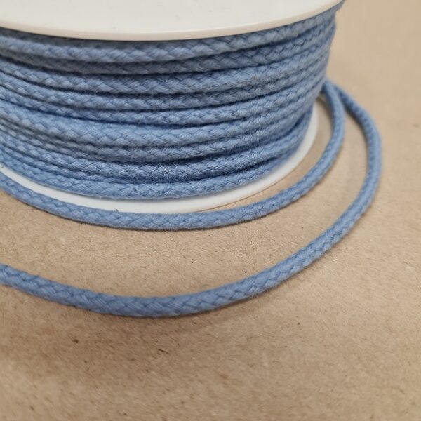 TILLBEHÖR BOMULLSSNODD 4MM DIMBLÅ FG 682