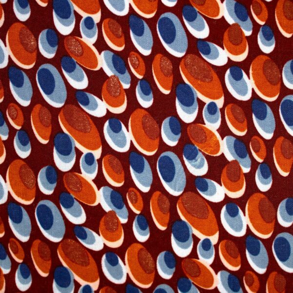 VISKOS RETRO FEELING ROST/BLÅ FG 7