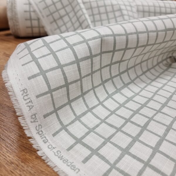 Inredningstyg Ruta grön