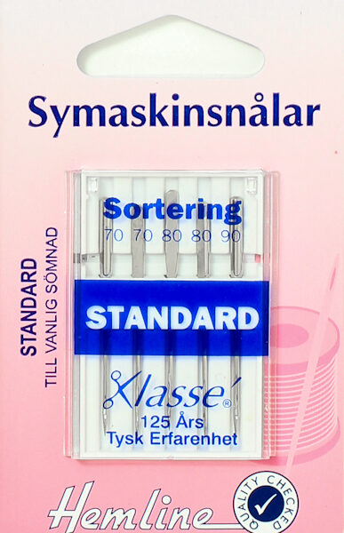 TILLBEHÖR SYMASKINSNÅL STANDARD