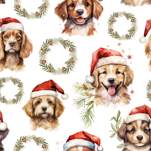 TRIKÅ EKO JULVOVVAR OCH KRANSAR VIT/GRÖN