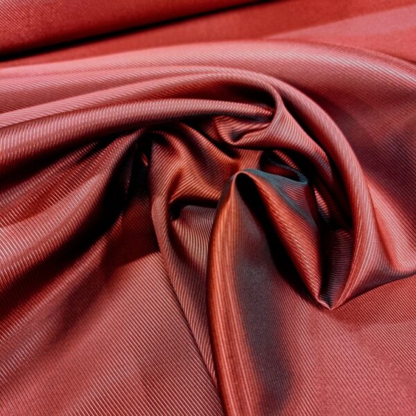 Foder Ralfs Raffiga Linjer tegelröd/svart fg 805